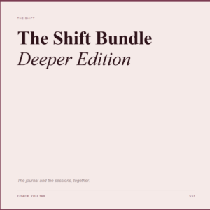 The Shift Bundle — Deeper Edition