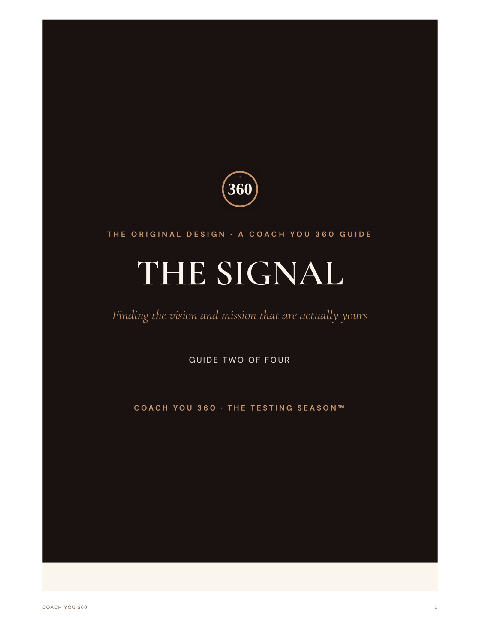 The Signal — Guide Two cover