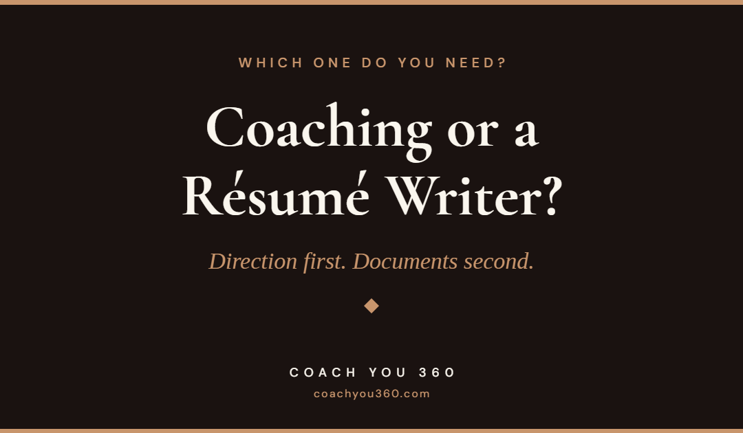 Career Coaching vs. Résumé Writing: What Is the Difference?