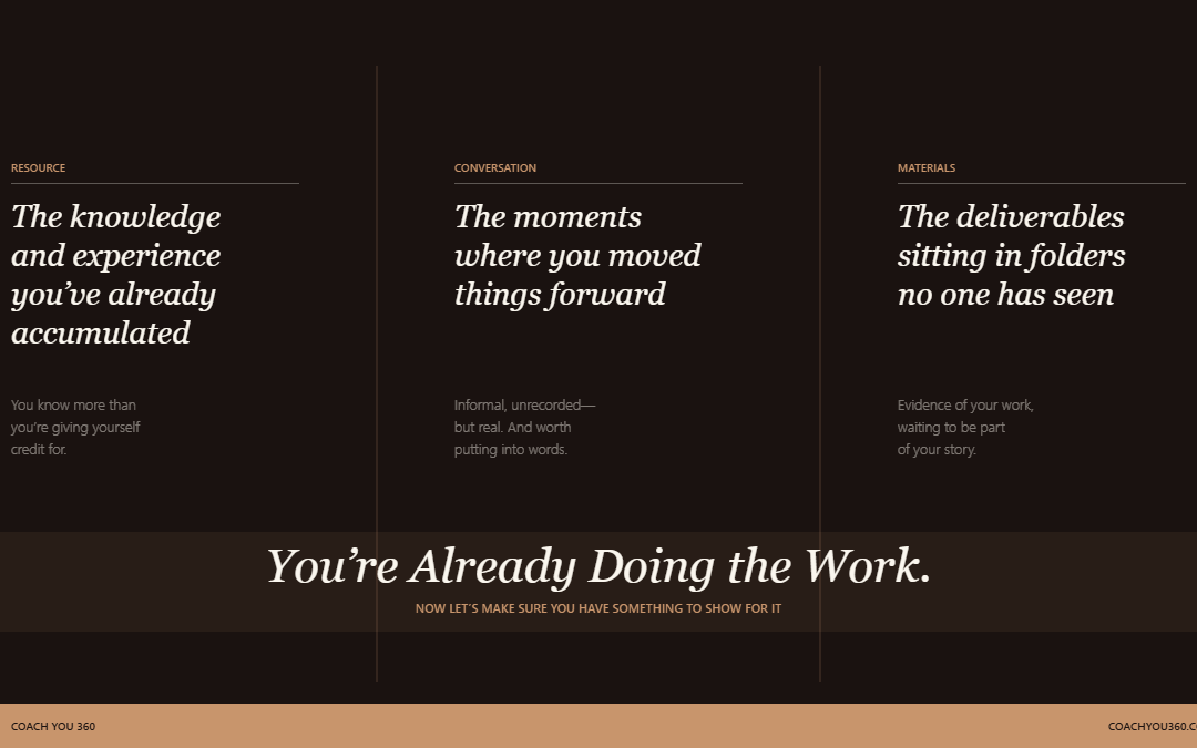 Do you need a coach, or would a resource help you move forward?
