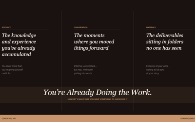 Do you need a coach, or would a resource help you move forward?